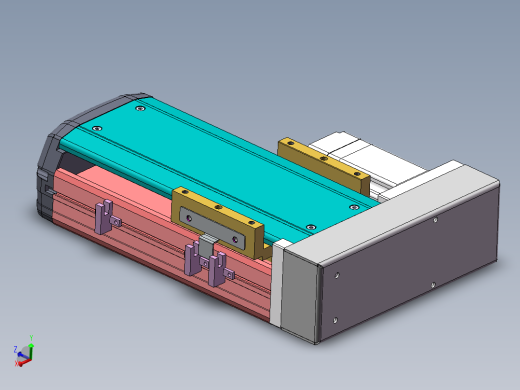 MTH丝杆半封闭模组MTH13-BL-60