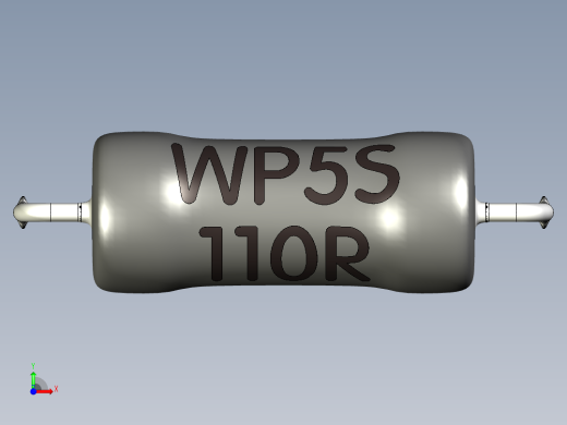 功率电阻WP5S-1前视缩略图