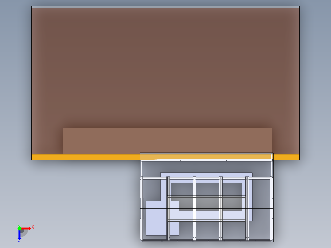 温室花园俯视图