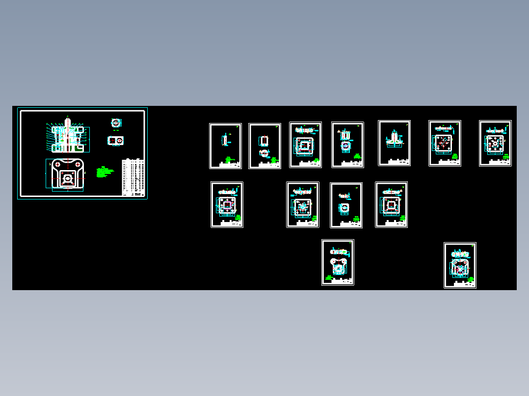 JB074-方形垫片落料冲孔复合冲压模具设计谐振窗参考设计