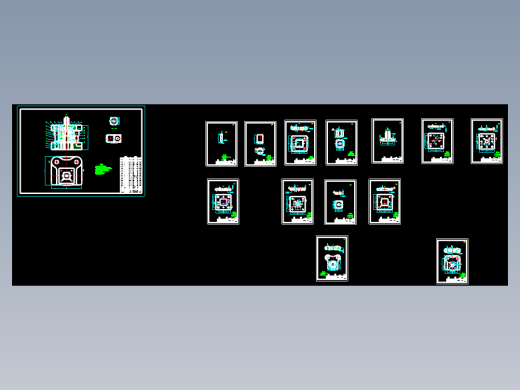 JB074-方形垫片落料冲孔复合冲压模具设计谐振窗参考设计