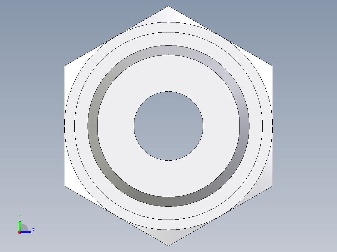 卡套式工业通用硬管接头EO_Swivel_connector_EGE14SREDCF左视图