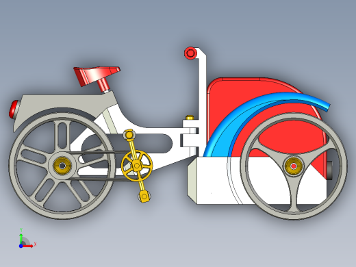 三轮车货运--8--stp前视缩略图