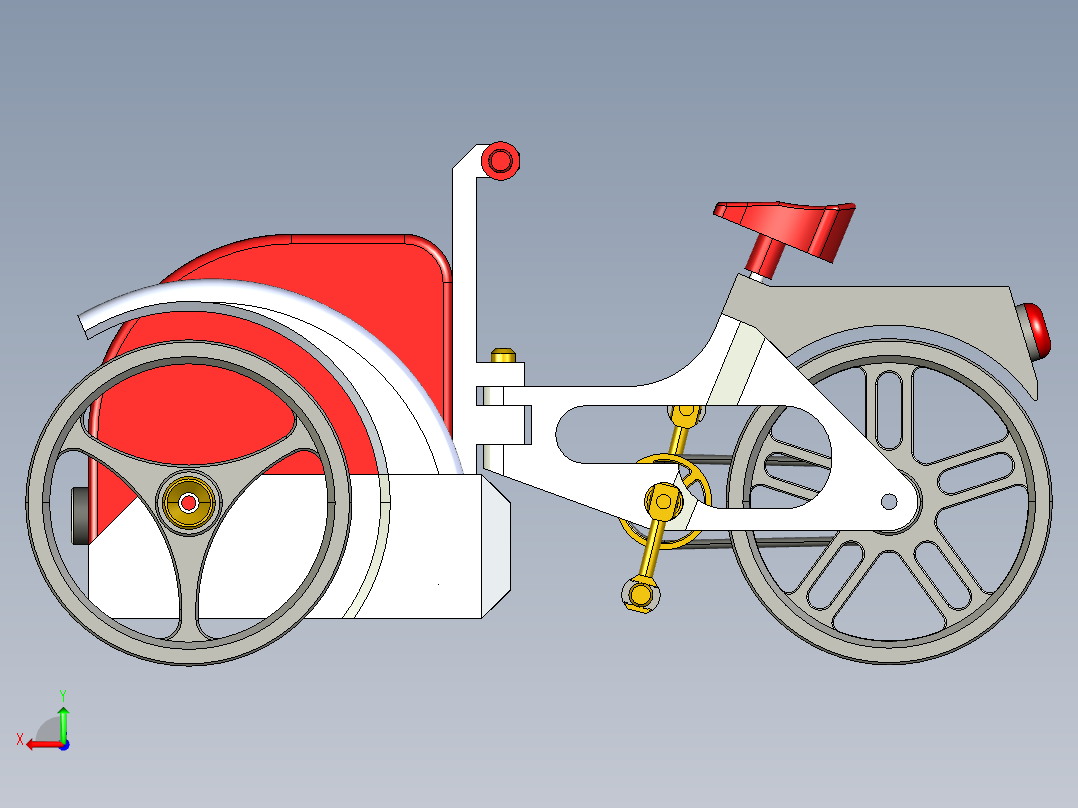 三轮车货运--8--stp后视图