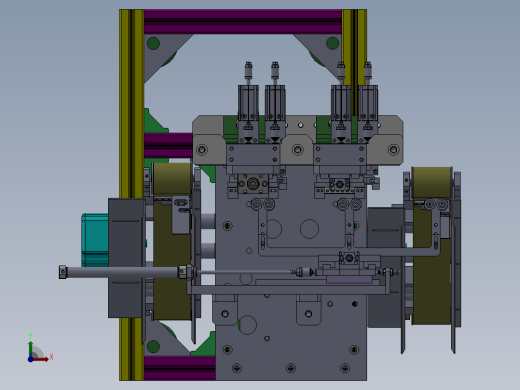 锂电KF机 锂电卧式扣盖整机前视缩略图