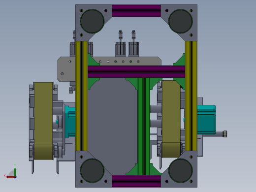 锂电KF机 锂电卧式扣盖整机后视缩略图