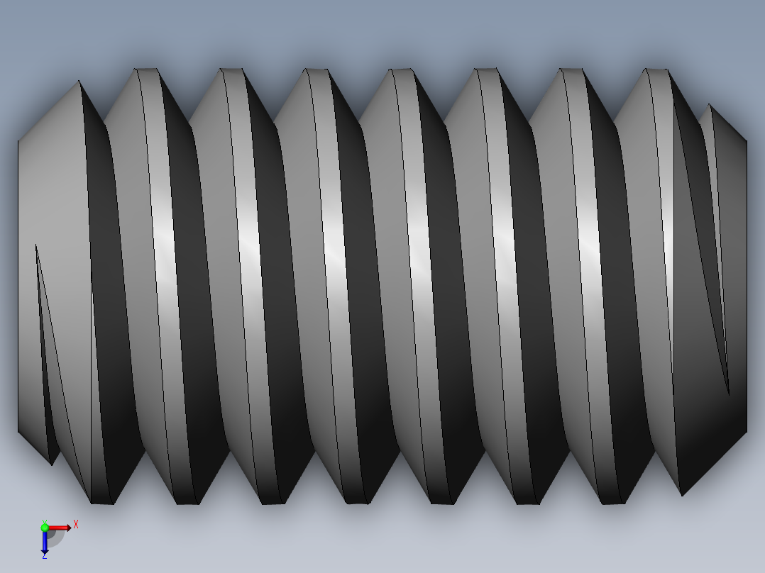 DIN 913-ISO 4026 固定螺钉-M1.8 L=3.SLDPRT俯视图