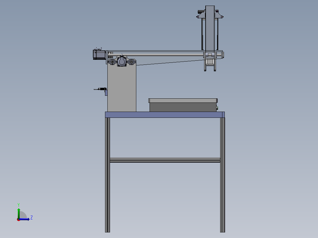 有机硅导热灌封加热台方案sw17可编辑左视图