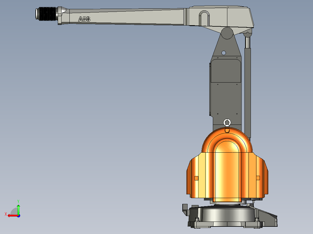 abb-irb580机械臂后视图