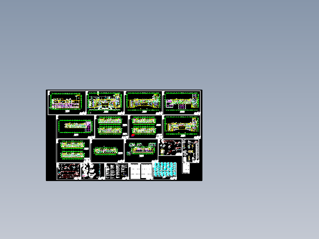 政府财税办公楼空调图