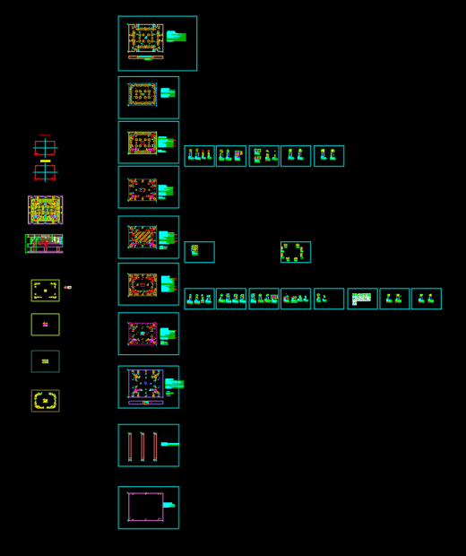 3C类电脑外壳切角冲孔模具设计图缩略图