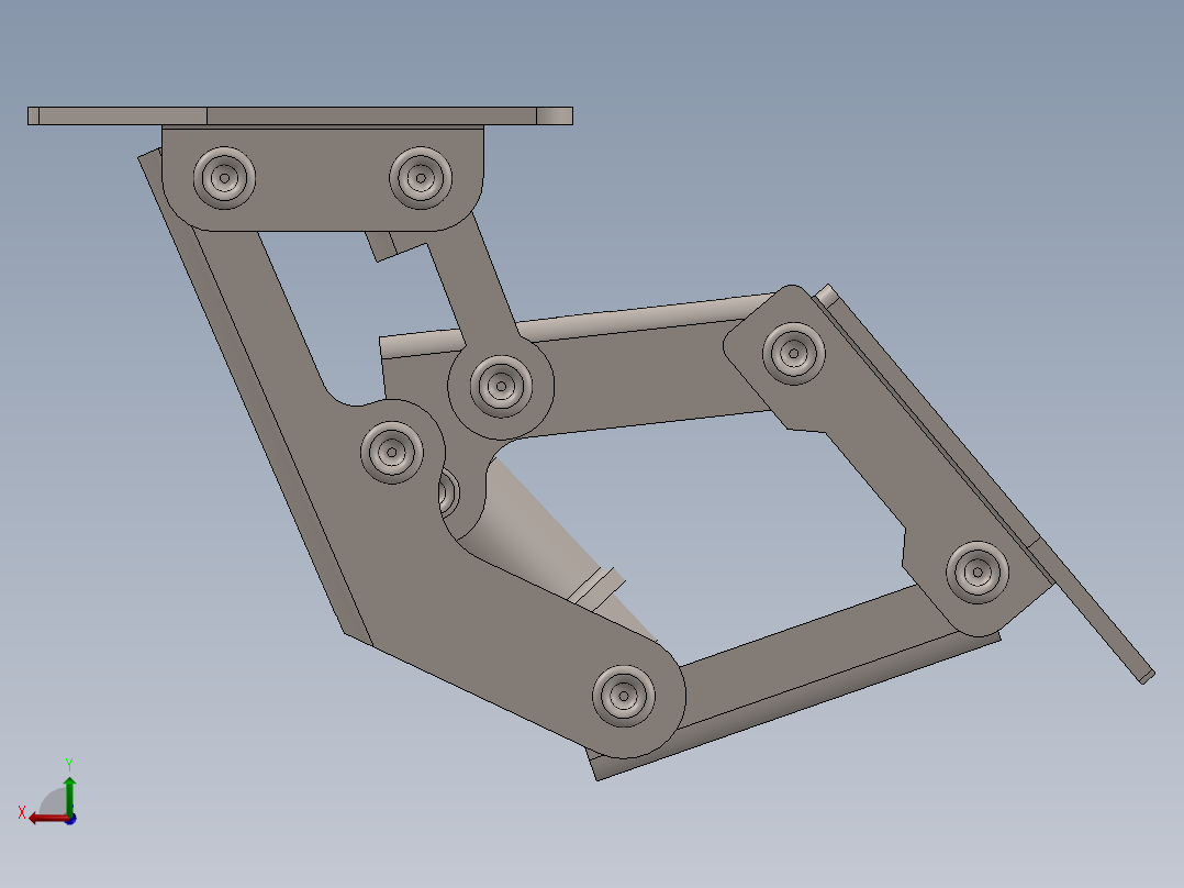 铰链、-铰链furniture后视图