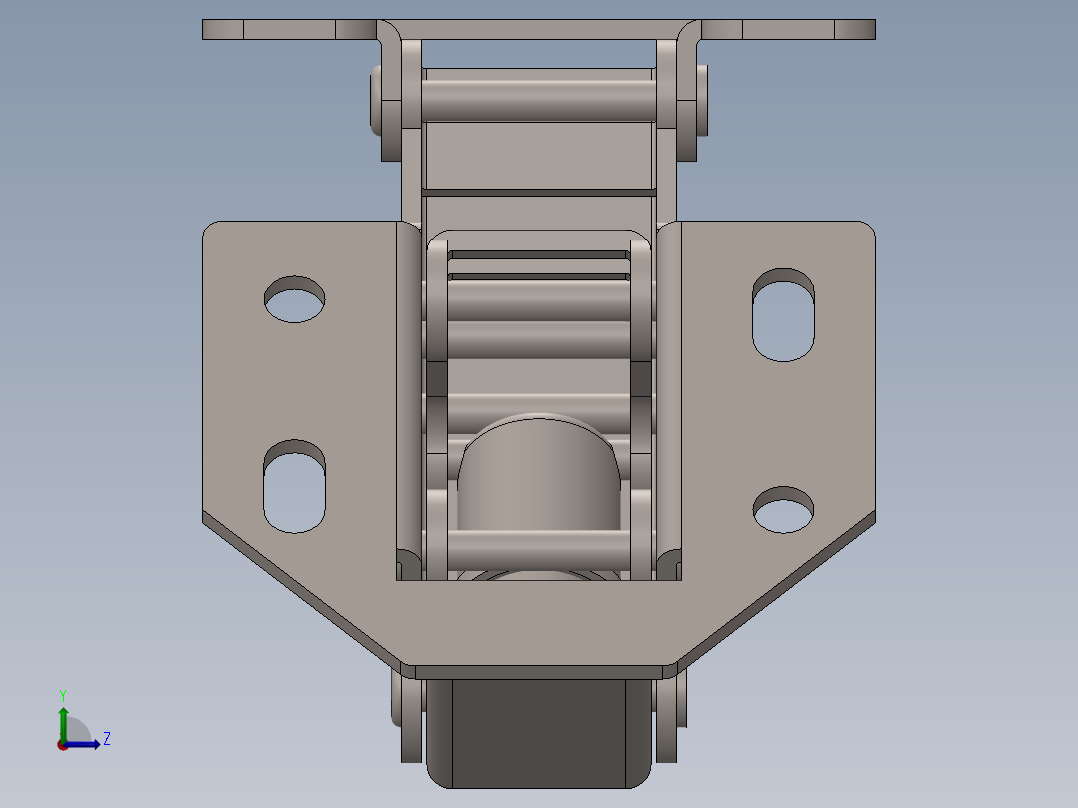 铰链、-铰链furniture左视图