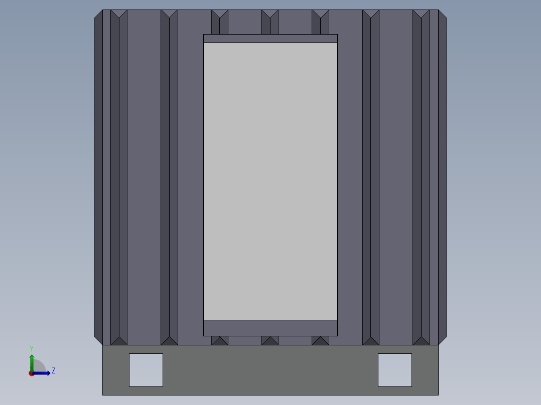房子、建筑(209)左视图