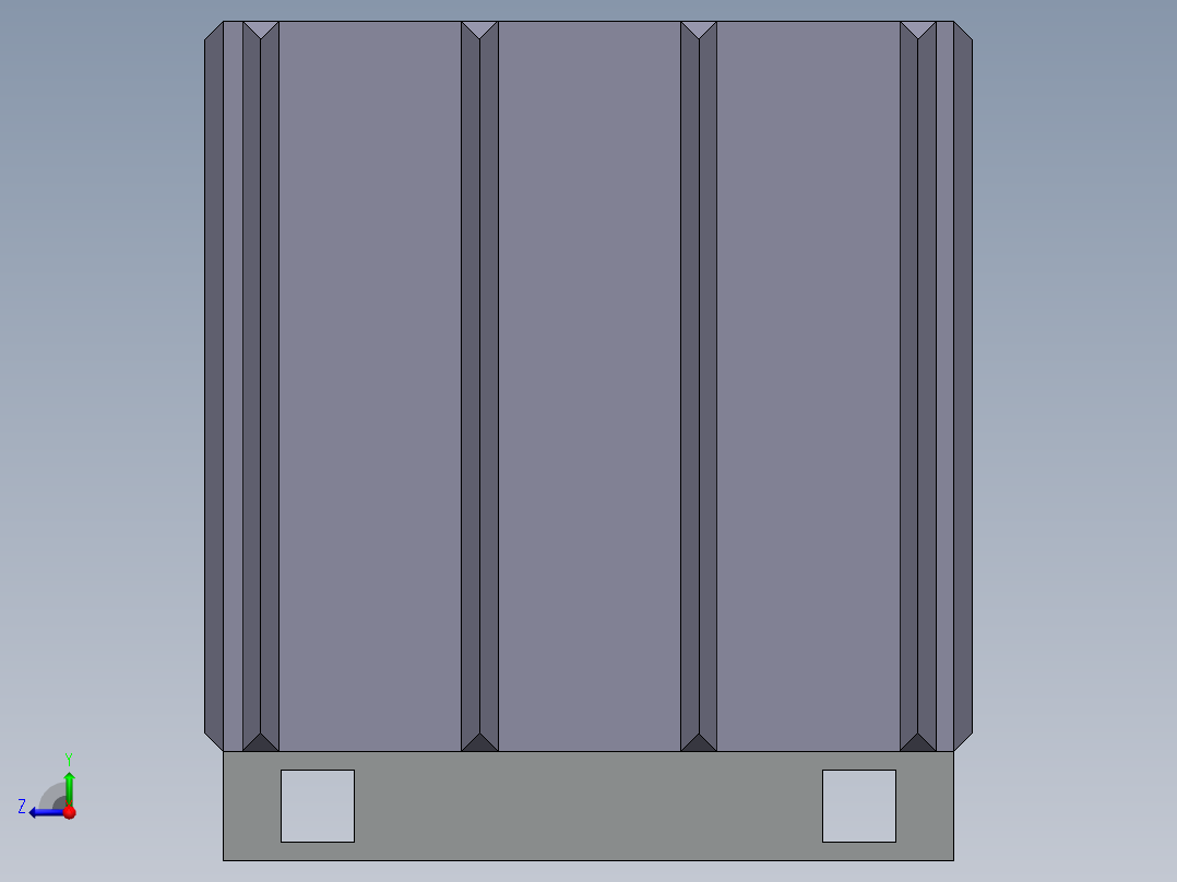 房子、建筑(209)右视图