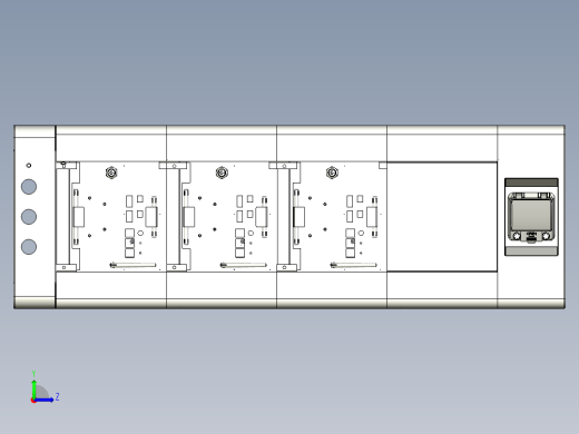 20KWh堆叠式家庭储能系统左视缩略图