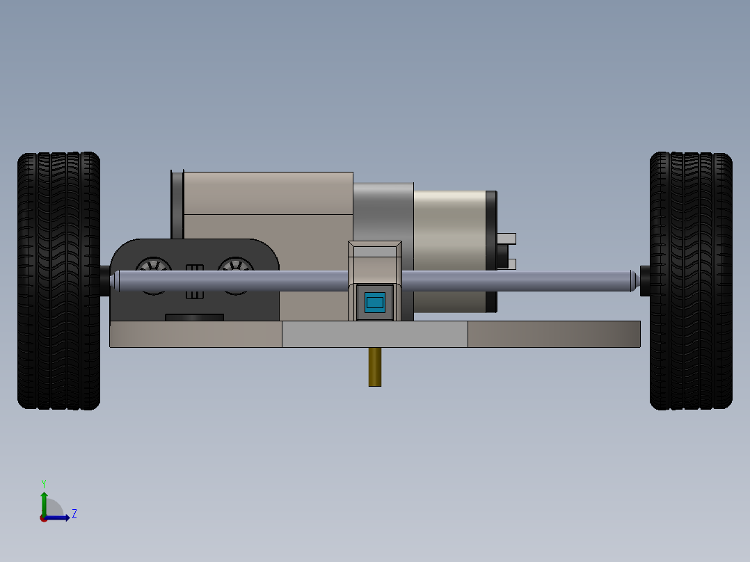 A3003945-电能回收车辆左视图