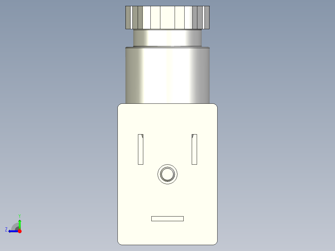 连接器-电动阀门122-800EX右视图