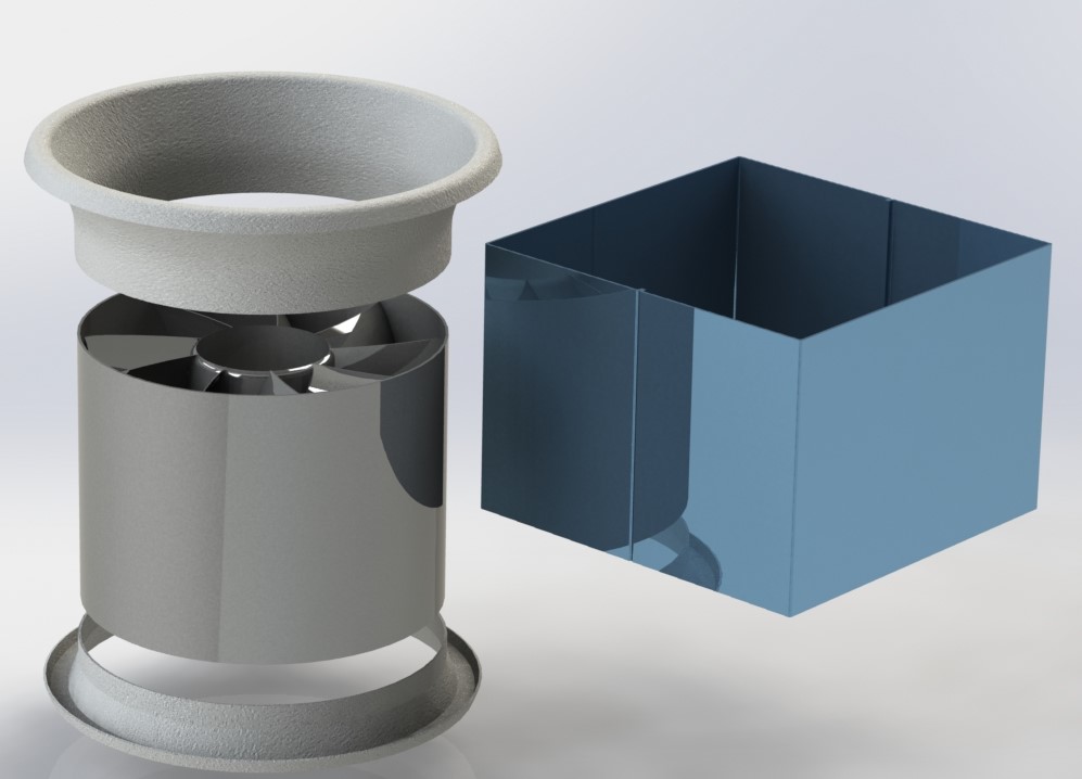 奶牛冷却风机分配器