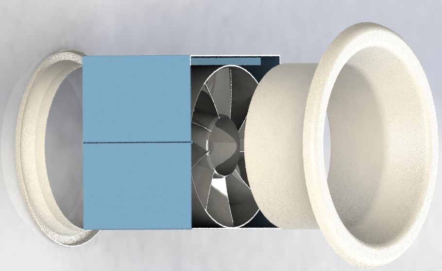 奶牛冷却风机分配器