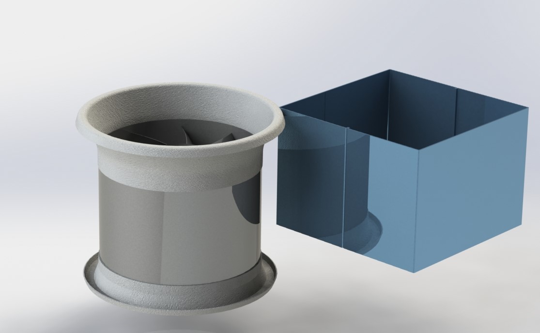 奶牛冷却风机分配器