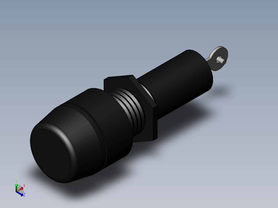 保险丝正等轴测图