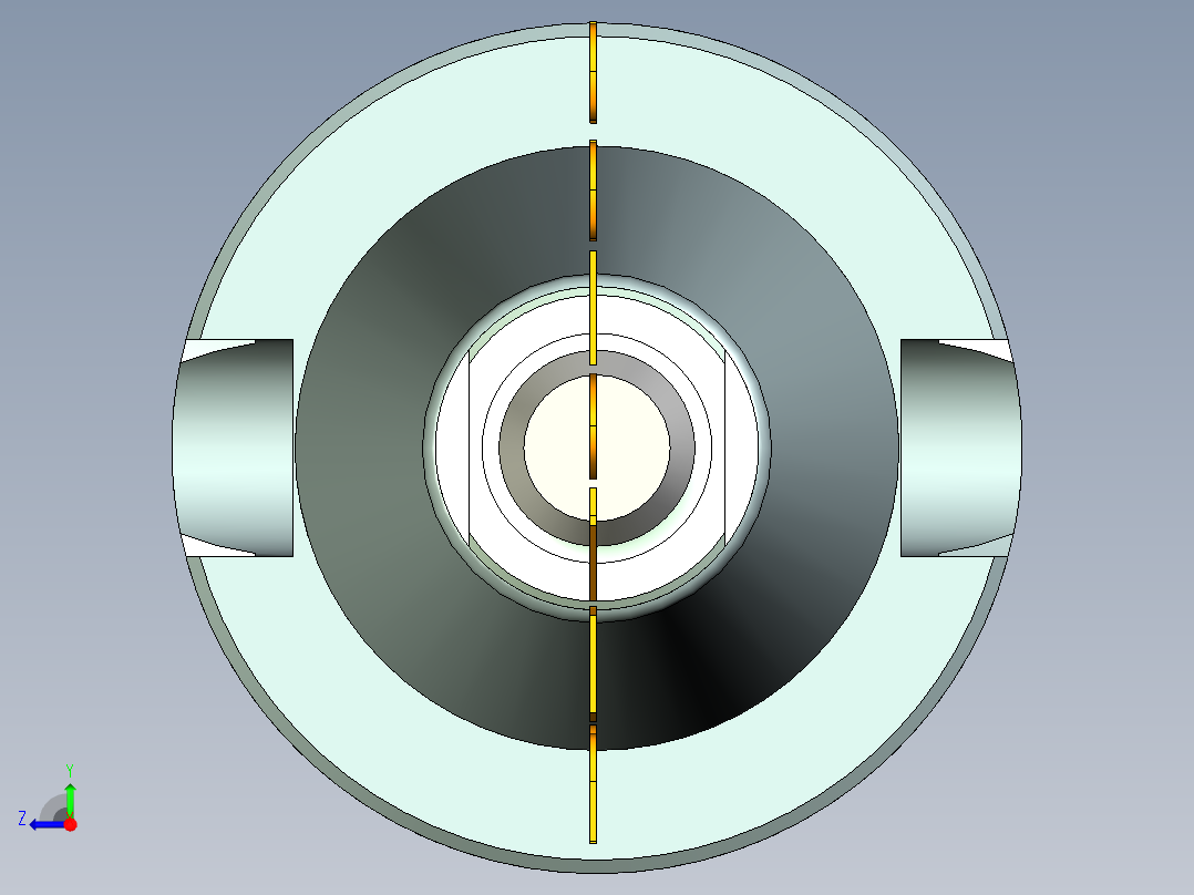 BT40-22刀柄右视图