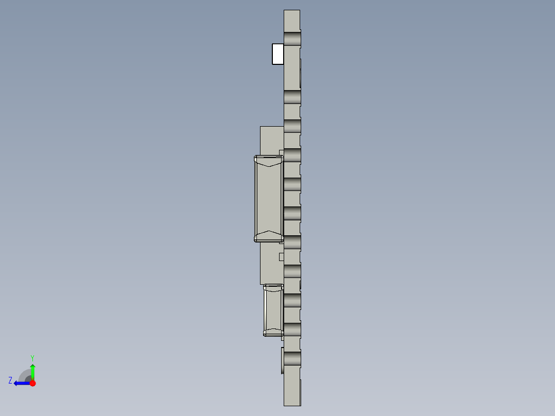 RN4870U蓝牙模块右视图