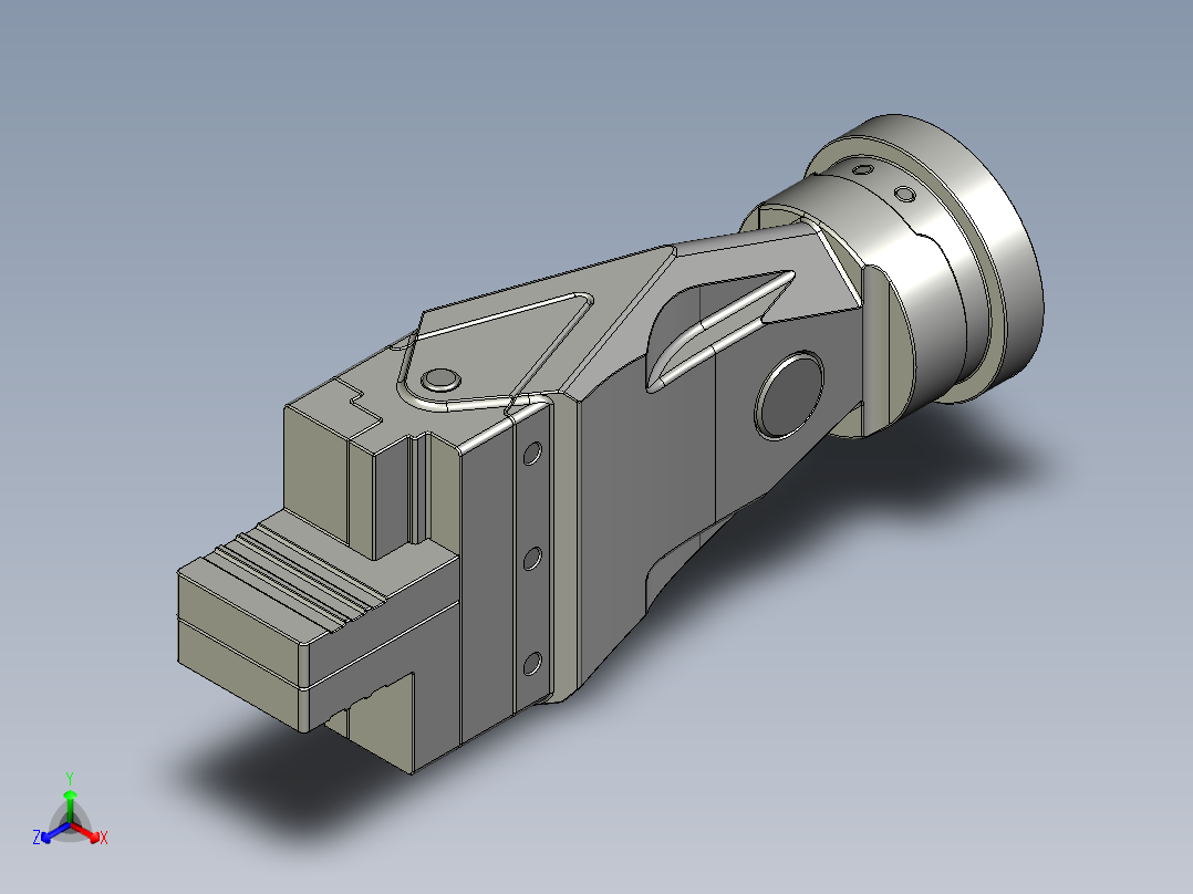 机械爪正等轴测图