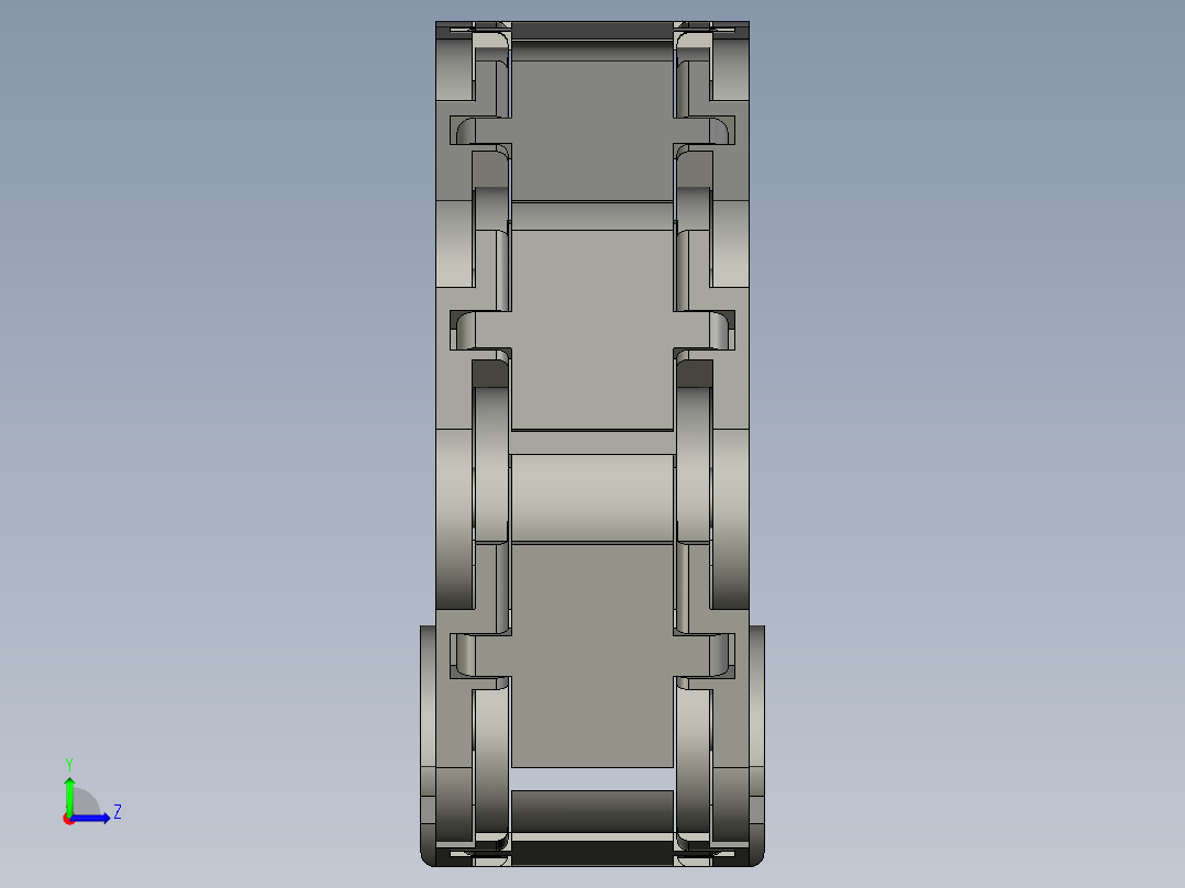 米思米拖链FHPS202-30-23-A左视图