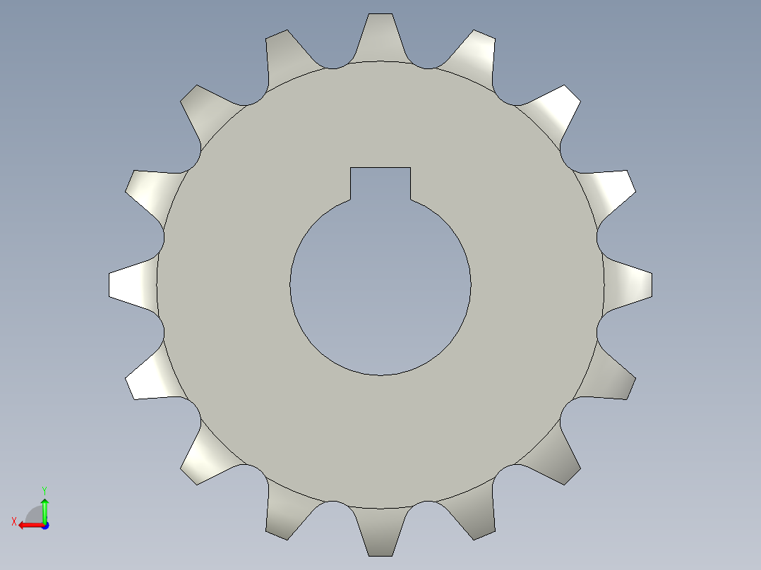 滚轮清洗机-25B-16齿-d12后视图