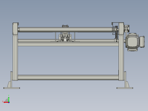总装图-2000单层积放滚筒线后视缩略图