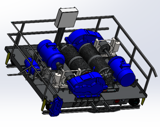 轨道客车转向架设计缩略图