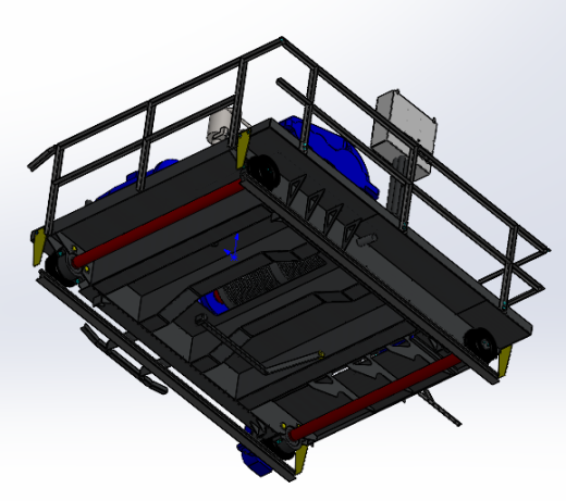 轨道客车转向架设计缩略图