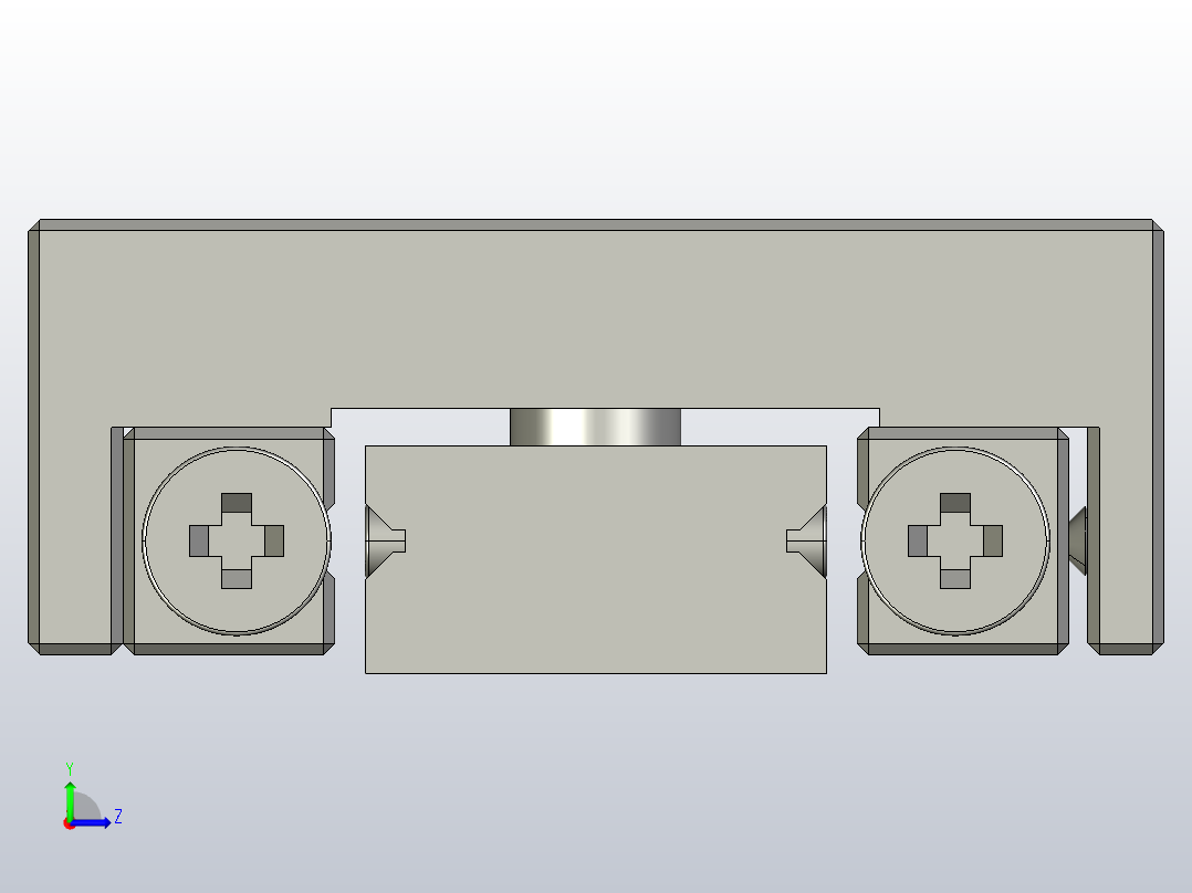 VRT2050A导轨滑台左视图