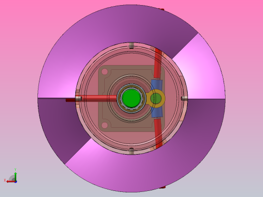 联合收割机割台绞龙设计（SW+CAD+说明书）后视缩略图