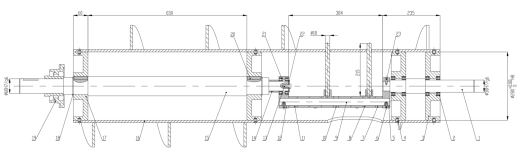联合收割机割台绞龙设计（SW+CAD+说明书）缩略图