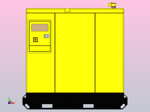 Planta Generador柴油发电机组-50千伏安前视缩略图