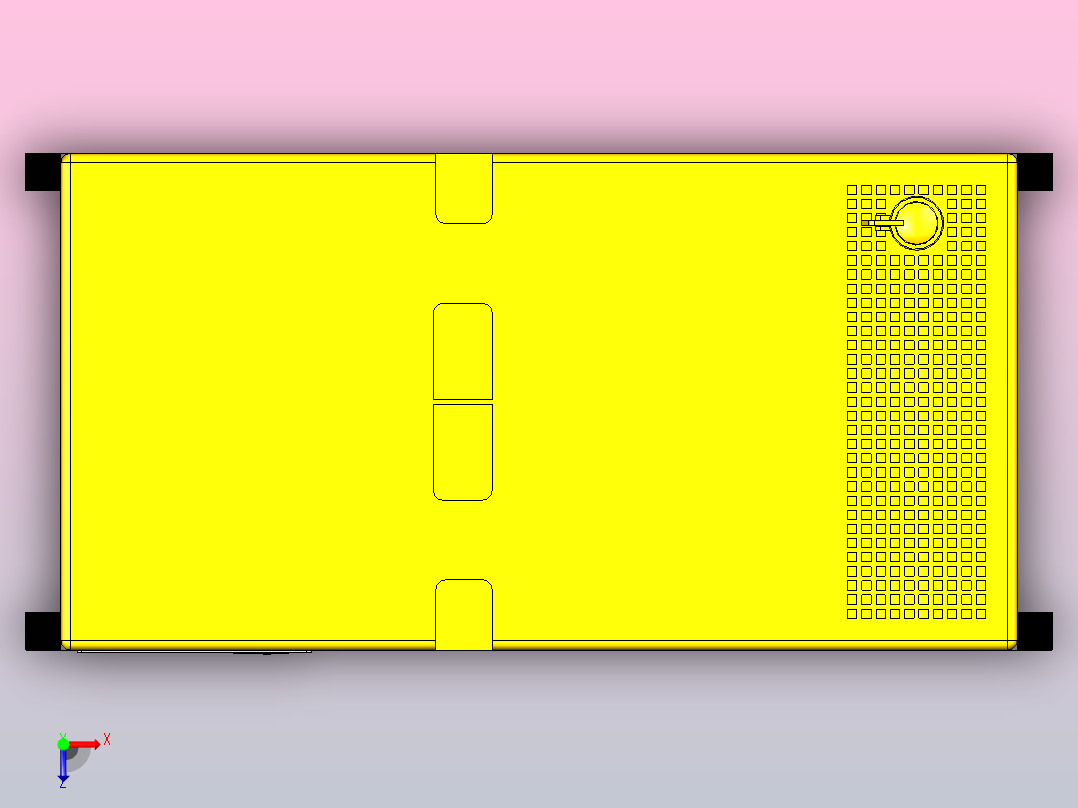 Planta Generador柴油发电机组-50千伏安俯视图