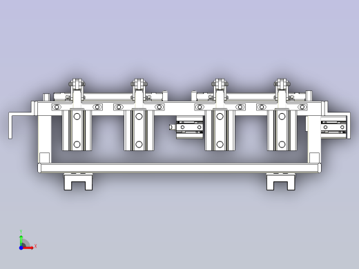 一种工装定位治具模型前视缩略图
