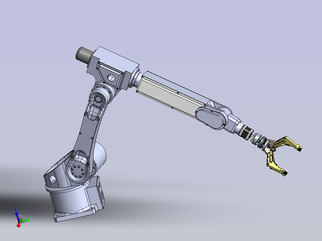 装配机器人主视图