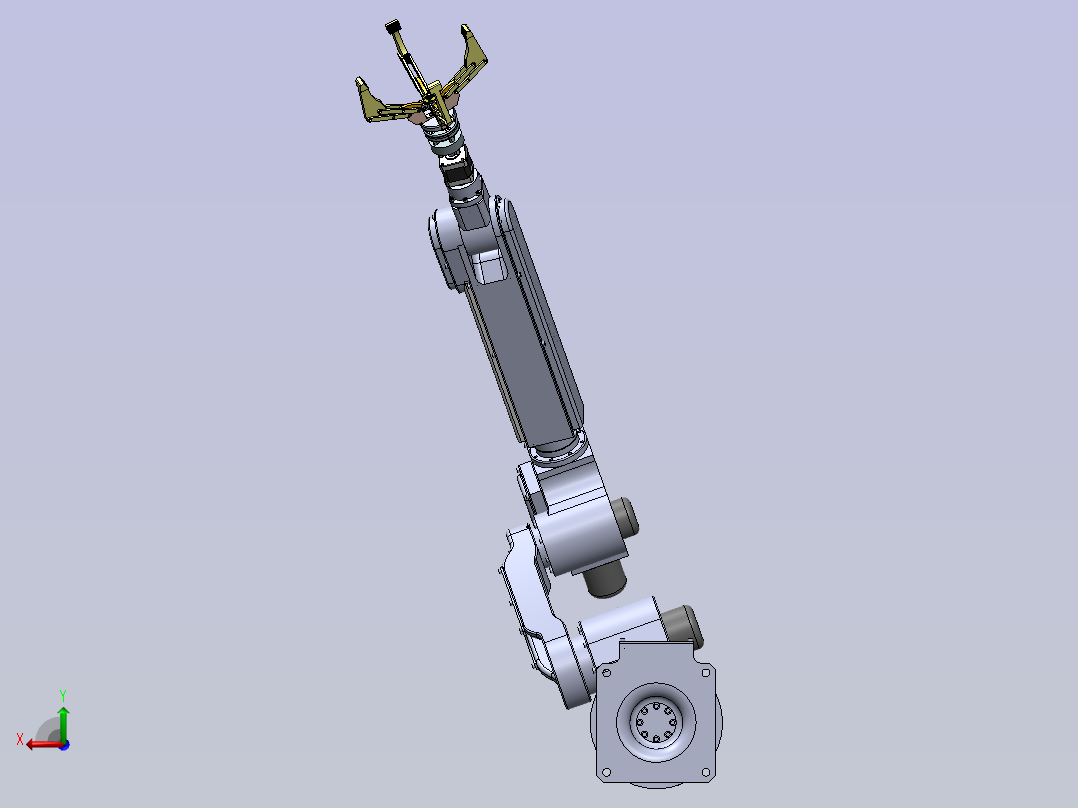 装配机器人后视图