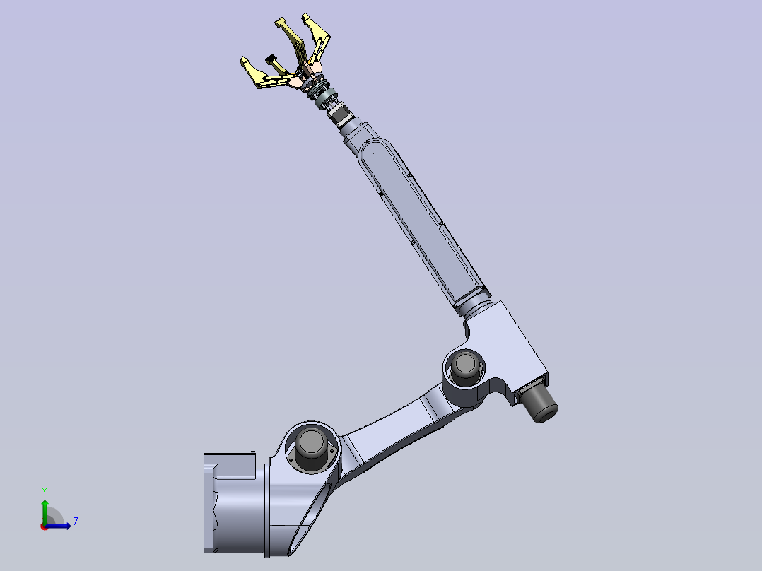 装配机器人左视图