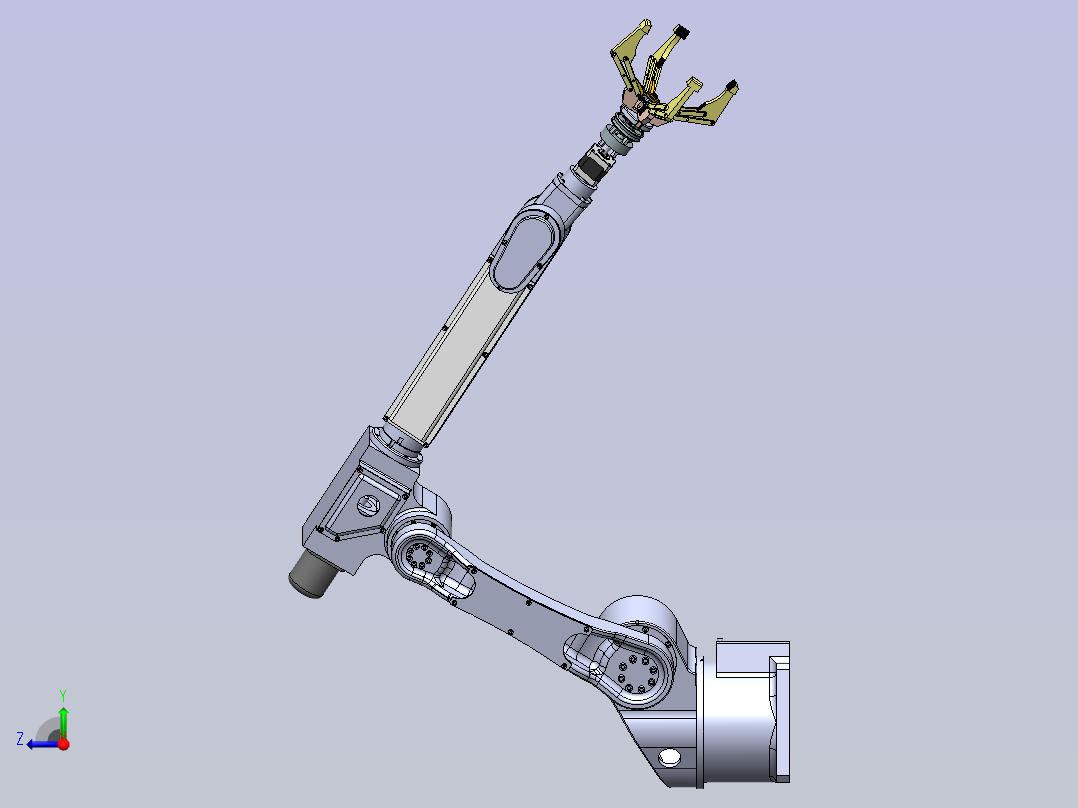 装配机器人右视图