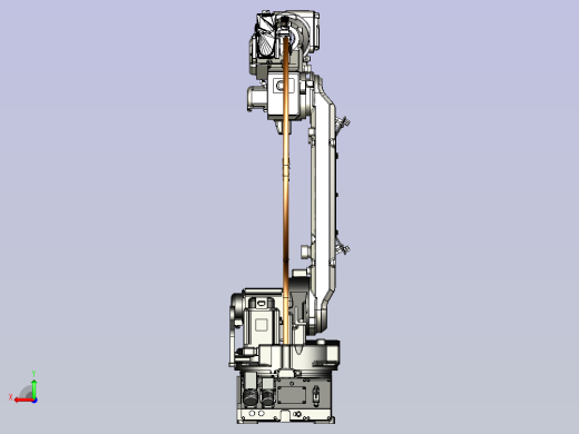Panasonic TM2000 Robot 三维模型图纸后视缩略图
