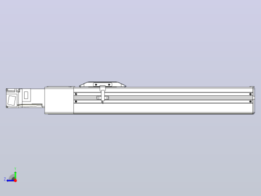 滚珠丝杠直线轴带导轨全封闭TPA-HCR-65S-1610C-L250-M-C-P10-N3右视缩略图