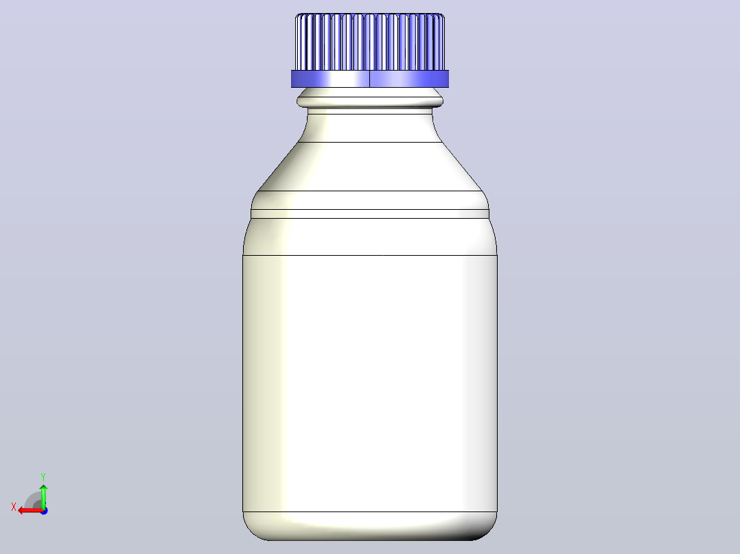肖特杜兰实验室瓶0.5lGL45后视图