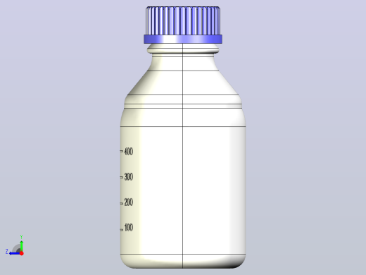 肖特杜兰实验室瓶0.5lGL45右视缩略图