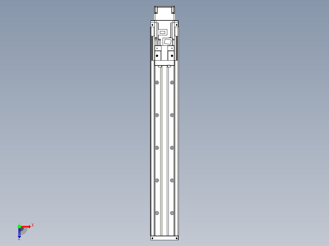 钢基模组TPA-KSR-8610C-640A1-MP-H0俯视图