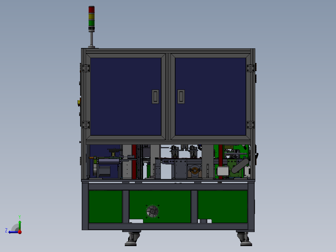 顶盖分总成弧焊夹具x_t右视图